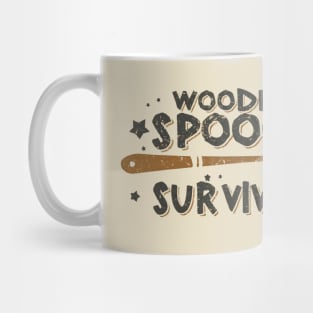 wooden spoon survivor Mug